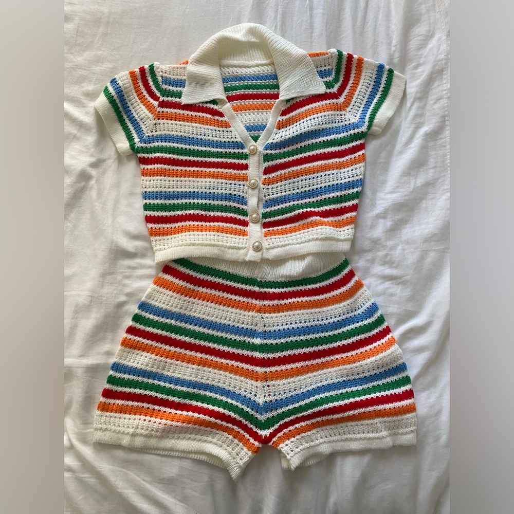 Knit Short Set - Picture 5 of 7